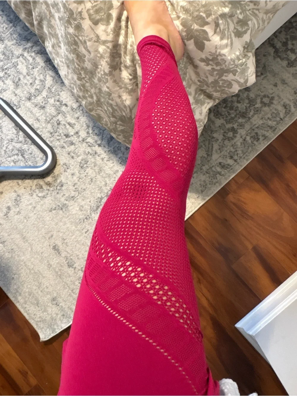 Lululemon laser cut Fuchsia Leggings - Women Pants & Jumpsuits